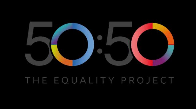 50:50 initiative logo